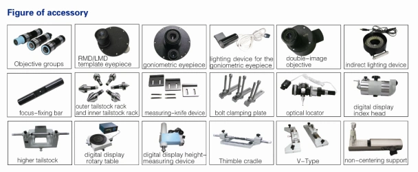 Twin Display Universal Toolmaker′s Microscope (JX13CS)